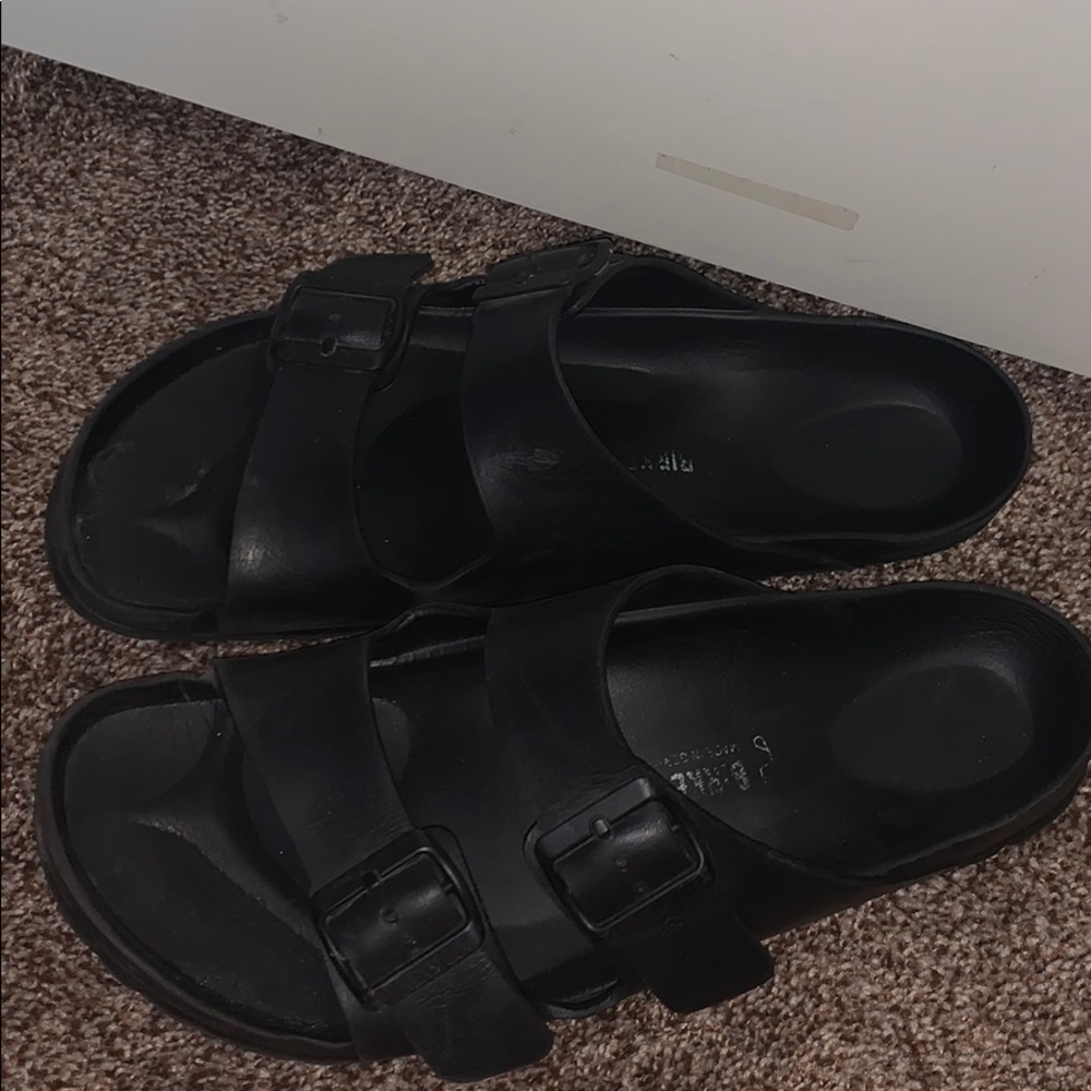 black Birkenstocks